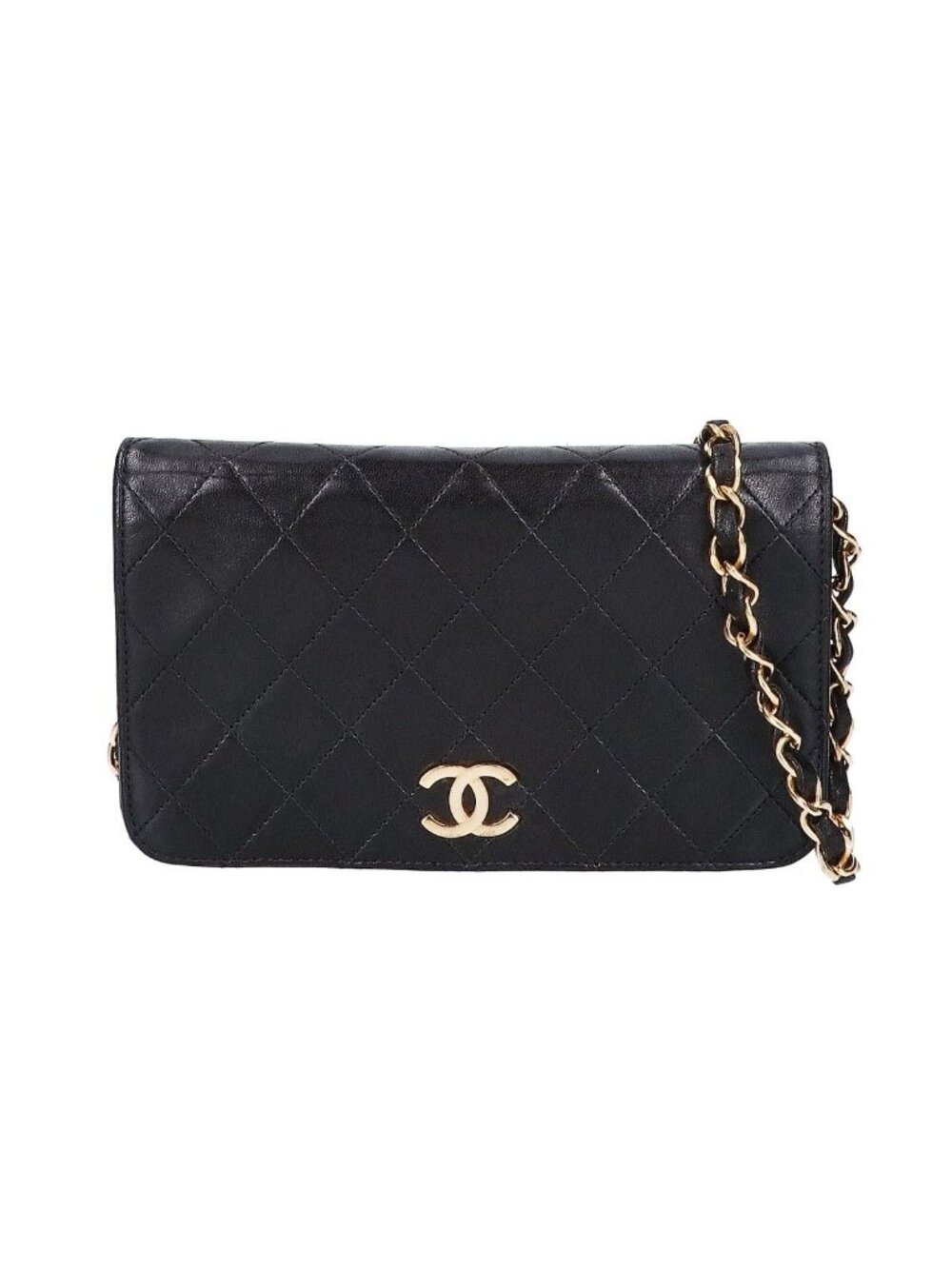 Chanel Pushlock Mini Quilted Chain